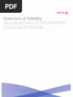 Statement of Voiati (Ity 5755/5765/5775/5790: Xer.X /vorkcentre