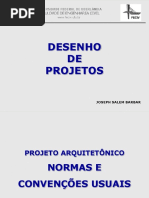 Projeto Arquitetônico - Normas e Convenções Usuais