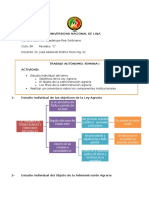 Derecho Agrario Universidad Nacional de Loja - Sílabo