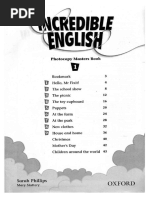 Incredible English 1 Photocopy Masters Book PDF