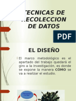 Tecnicas de Recoleccion de Datos