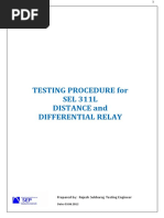 311l Testing Procedure