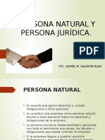 Persona Natural Persona Juridica