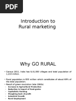 Introduction To Rural Market