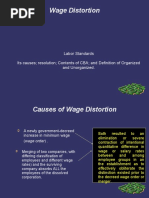 Wage Distortion