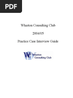 Case Book (Wharton 2005)