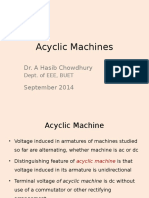 Acyclic Machines