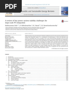 A Review of Key Power System Stability Challenges For Large-Scale PV Integration