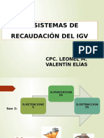 Semana 7° Sistemas de Recaudacion Del Igv