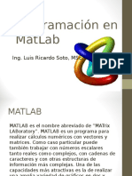 Programación en MatLab