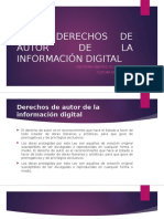 5.2 Derechos de Autor de La Información Digital