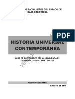 Historia Universal Contemporánea