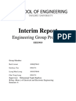 Interim Report MPPT