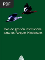 Plan de Gestión Institucional - Administración de Parques Nacionales - Argentina