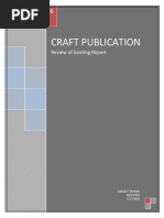 Assignmnet 1 - Craft Publication