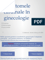 Simptomele Cardinale În Ginecologie