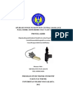 Aplikasi Power Window Dan Central Door Lock Pada Mobil Mitsubishi Colt T 120 Tahun 1977 PDF