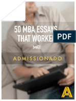 50 Mba Essays That Worked Vol 3