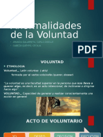 Anormalidades de La Voluntad