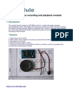 EIM353 ISD1820 Module Manual V01 PDF