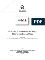 Guia para La Elaboracion de Citas y Referencias Bibliograficas Estilo MLA