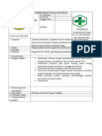 SOP Form Persetujuan Rujukan