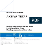 Modul Akuntansi Keuangan Menengah I (TM13)