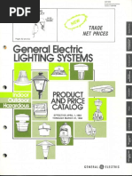 GE Lighting Systems Product Catalog 1983-1984