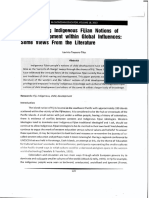 Understanding Indigenous Fijian Notions of Child Development Within Global Influence - Some Views From The Literature