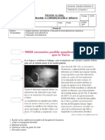 Evaluacion Lenguaje 6°