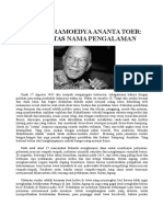 Essay Pramoedya Ananta Toer