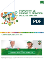 Prevencion de Riesgos en Servicios de Alimentación