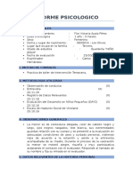 Informe Psicologico 