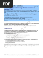 Pollution Prevention Guidelines: Treatment and Disposal of Sewage Where No Foul Sewer Is Available: PPG 4