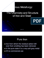 Ferrous Metallurgy: The Chemistry and Structure of Iron and Steel