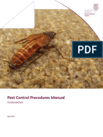 Pest Control Procedures Manual Cockroaches