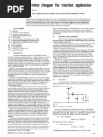 Thyristor Chopper