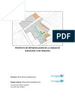 Proyecto de Reparcelacion Unidad de Ejecucion 12 de Vinalesa