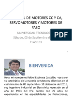 Motores CA CD Servomotores y Motores de Paso