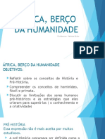 África, Berço Da Humanidade