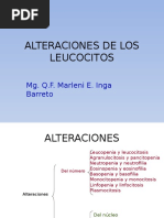 Alteraciones de Los Leucocitos