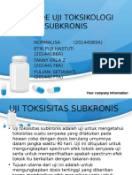 Toksisitas Subkronis New