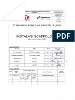 SOP Instalasi Scaffolding