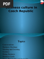 Business Culture in Czech Republic