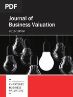 Journal of Business Valuation 2016 Final PDF