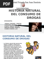 Historia Natural Del Consumo de Drogas