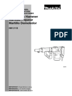 Manual Martillo Demoledor Makita