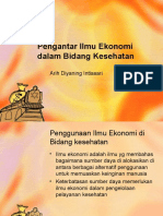 Pengantar Ilmu Ekonomi Kesehatan