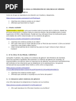 Cortos Prevención Violencia Género. Mitos