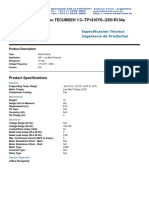 Motoc - TECUMSEH 1/3 - TP1410YS - 235f-R134a: Product Specifications